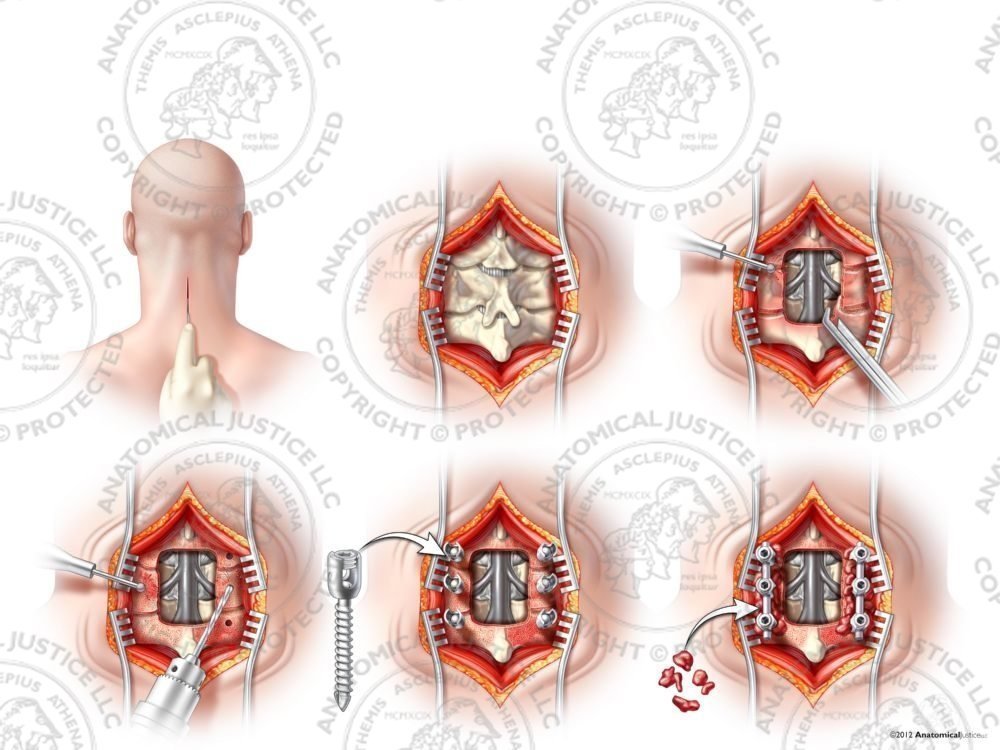 C4-6 Posterior Cervical Laminectomy and Fusion – No Text