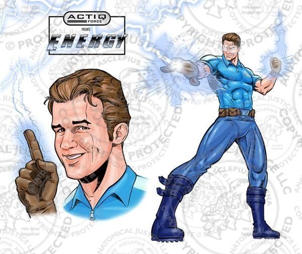 ACTIQ Force Comic Book Sequence - Energy