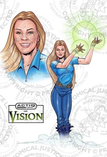 ACTIQ Force Comic Book Sequence - Vision